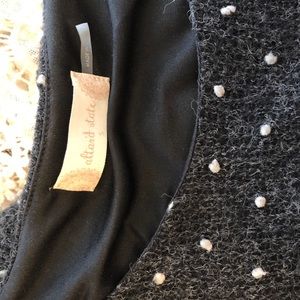Altar'd State Sweaters - Dark grey sweater with lace trim Altar'd State Sweaters - Dark grey sweater with lace trim